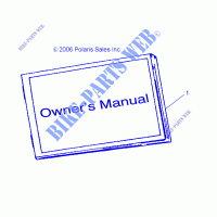 REFERENCE, OWNERS MANUAL   A16SYS95CK (49ATVOM07OTLW90) for Polaris SPORTSMAN 1000 TOURING TRACTOR 2016