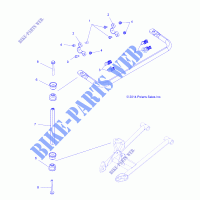 STABILIZER BAR   A15SXE95HK (49ATVSTABILIZER15850SP) for Polaris SPORTSMAN 1000 MD 2015