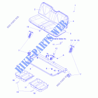 SEAT   R11RC08GA/GH/FA/FH (49RGRSEAT11EV) for Polaris RANGER EV 4X4/INTL 2011
