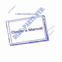 OWNERS MANUAL   A16SAA57N1  for Polaris SPORTSMAN 450 HO 2X4 MD 2016