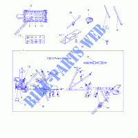 WIRE HARNESS, EPS   A14GH8EFI (49ATVHARNESS14SCRAM850I) for Polaris SCRAMBLER XP 850 HO EPS INTL 2014