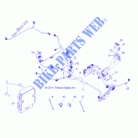 WIRE HARNESS, EPS   Z14VH7EAI/EAK/EAJ/EAL/EAW (49RGRHARNESS12RZREPS) for Polaris RZR 800 EPS LE / XC EDITION 2014
