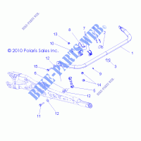 TORSION BAR, REAR   Z14JT87AD/9EAO/9EAOL/9EAL (49RGRSTABILIZERRR11RZR875) for Polaris RZR 900 / EPS LE 2014