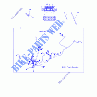 MAIN WIRE HARNESS   A14MH5EFJ/EFK (49ATVHARNESS14SP570EPSF) for Polaris SPORTSMAN 570 EFI EPS FOREST 2014