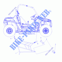 SIDE NETS   R11VH76/VY76 ALL OPTIONS (49RGRNETS11RZRS) for Polaris RZR 800 EFI/EPS ALL OPTIONS 2011