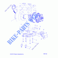 ENGINE, MOUNTING   S16SU5BEB/BEL/BSL (600144) for Polaris WIDETRAK 2016