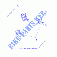 BULBS   A14YN8EAJ/EAT (49MVBULB12SP850) for Polaris SPORTSMAN WV850 HO TERRAINARMOR 2014