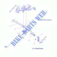 SWAY BAR   S15CP8 ALL OPTIONS (49SNOWSWAYBAR10PR) for Polaris INDY 2015