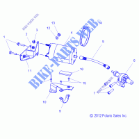 STARTER MOTOR   S13CB6/CP6 (49SNOWSTARTER13RUSH) for Polaris INDY 2013