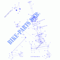 STEERING POST   ASM.   A14TN5EAA/EAD (49ATVSTEERING14SP550) for Polaris SPORTSMAN X2 550 EPS 2014