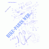 VALVES AND CAMSHAFT   A14TN5EAA/EAD (49ATVVALVE09SPXP550) for Polaris SPORTSMAN X2 550 EPS 2014