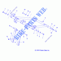 FRONT TORQUE ARM   S11PU7ESL/EEL (49SNOWFTA10WIDEIQ) for Polaris UTILITY 2011
