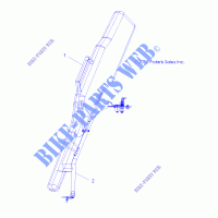 GUN BOOT   A14ZN8EAB (49ATVGUN BOOT11SPEPS550) for Polaris SPORTSMAN XP 850 HO EPS BROWNING LE 2014