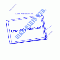 OWNERS MANUAL   A13MH46AF/AX/MS46AX (49ATVOM07OTLW90) for Polaris SPORTSMAN 400 HO 4X4 2013