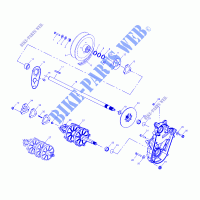 DRIVE TRAIN   S03NX6ES/S03NX7CS/S03NX8CS (4978197819B08) for Polaris OTHERS 2003