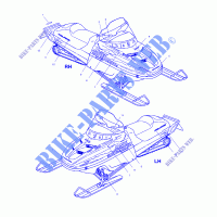 DECALS   S02SR5AS (4969336933A010) for Polaris RMK 2002