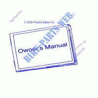 OWNERS MANUAL   A13MN50ET/EX (49ATVOM07OTLW90) for Polaris SPORTSMAN FOREST TRACTOR 500 2013