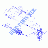 DRIVE TRAIN   S02NT7DS (4970727072B09) for Polaris INDY 2002