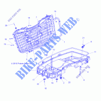FRONT CARGO BOX   A12DN5EAF/EAR (49ATVBOX11SP850) for Polaris SPORTSMAN TOURING EPS 550 2012