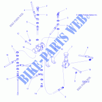 BRAKES, VALVE SYSTEM   A12DN8EFW (49ATVBRAKEVALVE09SPXP850I) for Polaris SPORTSMAN XP TOURING EPS 850 INTL 2012