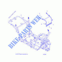 CHASSIS, MAIN FRAME   A18HAA15N7 (100769) for Polaris ACE 150 MD 2018