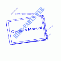REFERENCE, OWNERS MANUAL   A18SXS95FR (49ATVOM07OTLW90) for Polaris SPORTSMAN 1000 XP ZUG 2018