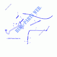REAR BRAKE   A17YAP20A8/N8 (49ATVBRAKERR10PHX) for Polaris PHOENIX 200 2017