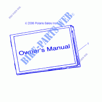 REFERENCE, OWNERS MANUAL   A17SVS95CM/T95C2  for Polaris SCRAMBLER 1000 TRACTOR 2017