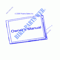 REFERENCE, OWNERS MANUAL   A17SEA50A1/A5/SEE50A1/SEG50A4  for Polaris SPORTSMAN 450 HO 2017