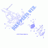 CHASSIS, FRONT BUMPER   A11NG50AA (49ATVBUMPER11SCRAM) for Polaris SCRAMBLER 2011