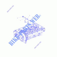 ENGINE, FUEL PUMP FITTING COVER   R18RTAD1B1/ED1N1 (49RGRFUELCVR15DSL) for Polaris RANGER 1000 DIESEL 3 SEAT 2018
