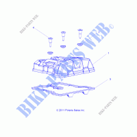 ENGINE, VALVE COVER   A20SHE57AN/AF (49RGRVALVE12RZR570) for Polaris SPORTSMAN 570 PREMIUM 2020