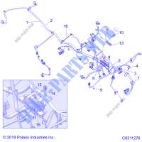 MAIN WIRE HARNESS   A20SEG50A1/A5 (C0211276) for Polaris SPORTSMAN 450 HO UTILITY 2020