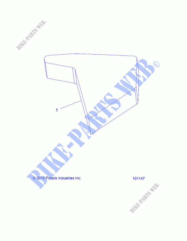 BODYWORK   FOAM PLUG   A19DAE57D5 (101147) for Polaris ACE 570 EFI EPS HD 2019