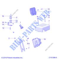 SENSORS, MODULES, AND SWITCHES   A19HZA15N1/N7 (C101388 5) for Polaris ATV RGR 150 EFI  2019