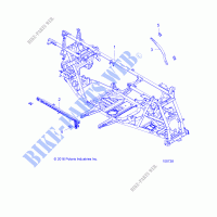 CHASSIS, MAIN FRAME   A19SXS95FR (100738) for Polaris SPORTSMAN XP 1000 ZUG 2019