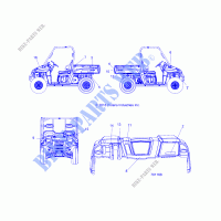 DECALSS   R20CCA57A1/A7 (701168) for Polaris RANGER 570, FULL SIZE 2020
