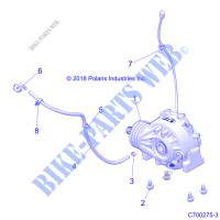 DRIVE TRAIN, FRONT GEARCASE MOUNTING   G20G4D99AS/BS (C700275 3) for Polaris POLARIS GENERAL 1000 4P EPS RC 2020