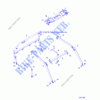 CHASSIS, CAB   Z20ASA87B2/E87BH/BW (701136) for Polaris RZR S 900 60 INCH ALL OPTIONS 2020