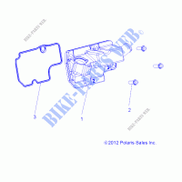 ENGINE, BREATHER   Z19VBE99AM/BM/LM (49RGRBREATHER13900XP) for Polaris RZR 1000 60 INCH EPS 2019