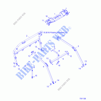 CHASSIS, CAB   Z17VBA87A2/E87AB/AK/AM/LK (701136) for Polaris 	RZR 900 60 INCH ALL OPTIONS 2017      