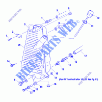 OIL TANK (IF BUILT BEFORE 1/01/02)   A02BG50AA/AC (4970027002A11) for Polaris SCRAMBLER 500 4X4 2002