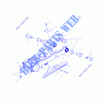 SWING ARM   SHOCK   A02BA25CA/CB/CD (4969896989B12) for Polaris TRAIL BLAZER 2002