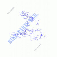 ENGINE, EXHAUST   Z21YAV17B2/B4/N2/N4 (49RGREXHAUST10RZR170) for Polaris RZR 170 2021