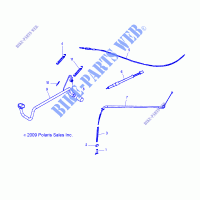 REAR BRAKE   A15YAP20AF (49ATVBRAKERR10PHX) for Polaris PHOENIX 200 2015