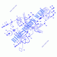 GEARCASE   BRAKE MOUNTING   A99AA25CA (4949594959B013) for Polaris TRAIL BOSS 1999