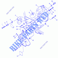 GEARCASE   BRAKE MOUNTING   W968540 (4935863586C003) for Polaris TRAIL BLAZER ES 1996