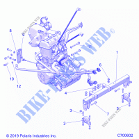ENGINE, MOUNTING   R21TAE99FA/SFA/SCA/SCK (C700602) for Polaris RANGER 1000 FULL SIZE EPS EU / TRACTOR / ZUG 2021