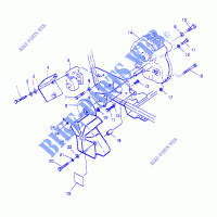 GEARCASE   BRAKE MOUNTING TRAIL BLAZER W947221 (4926832683B012) for Polaris TRAIL BLAZER 1994