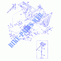 ENGINE MOUNTS   EXHAUST 250 4X4 / W928127 (4922872287A009) for Polaris TRAIL BOSS 4X4 1992